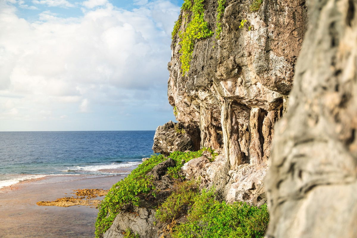 La côte de Makatea